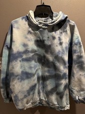 Nasty Gal Tie-Dye Hoodie Sweatshirt US 8