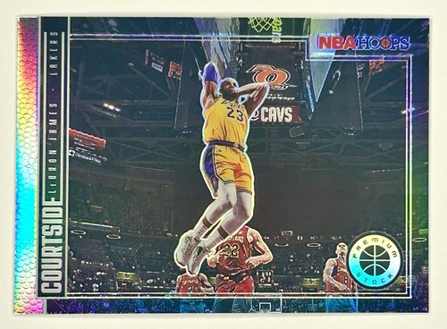 2019-20 Premium Stock LeBron James Silver Courtside Prizm Refractor SP #1 Lakers - Bild 7 von 12
