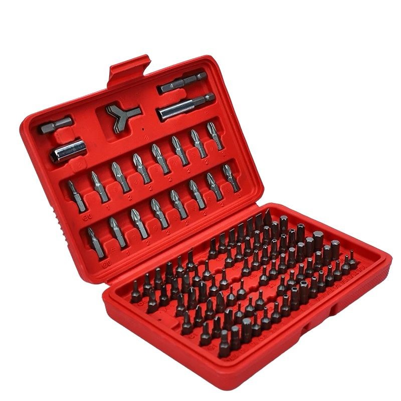 Kit 100 Inserti Giravite Cacciavite punte Trapano Avvitatore 100 Pezzi 70730