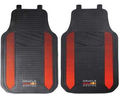 Fußmatten-Set 2-teilig Powerbar Schwarz/Rot