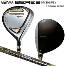 HONMA BERES 07 Fairwaywood 5W 18deg RH ARMRQ42 3star graphite Flex SR HC