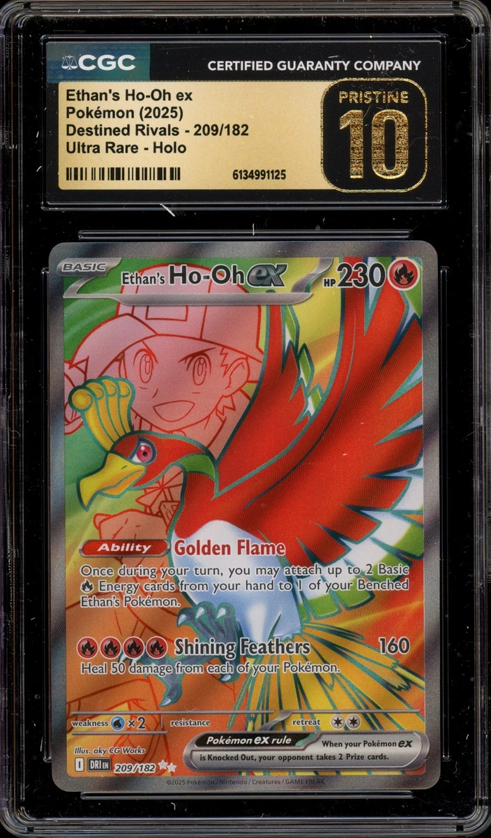 Ethan's Ho-Oh Ex Pokmon TCG Cards for sale | eBay