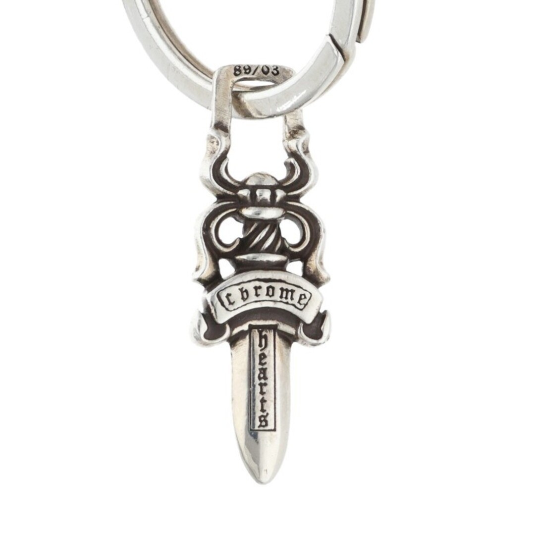 Chrome Hearts LARGE KEYCHEAIN HOTEL LRG Key Silver Keyring Men's Used 13b81b476d thumbnail 5