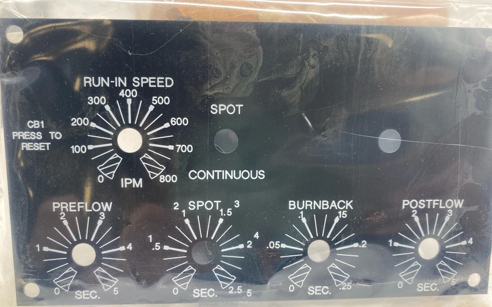 Miller Electric 132140 Burnback Control Panel - Image 3 of 4