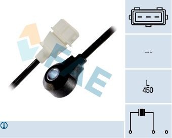 FAE Klopfsensor 60111 FüR Alfa Romeo Daewoo Passend FüR Fiat Lancia-image