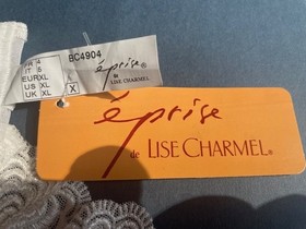 Vintage Lise Charmel Designer French Lingere Garter Belt Amour - Toujours US XL