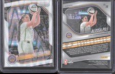 2025 Panini Prizm WNBA #78 Alissa Pili White Seismic Prizm