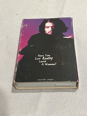Bryan Adams Have You Ever Really Loved A Woman? Cassette Tape Single Johnny Depp
