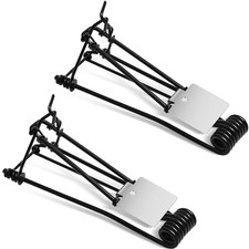 Qualirey 2 Pcs Outdoor Gopher Trap Easy Set Mole Weather Resistant Black