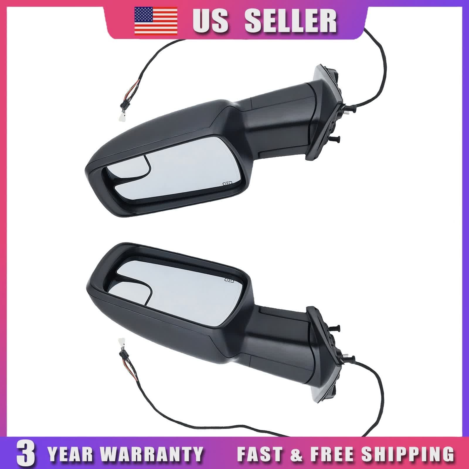 Mirrors w/Heated Turn Signal Left & Right Side For 2019-2024 Ram 1500 Pair thumbnail 20