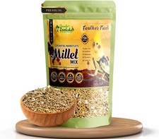 Danodia's Zoolulu Premium Cockatiel  Parrotlet Millet Mix 950g/2 lbs 