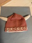 Susan Fosse Norway Viking Wool Beanie Hat Pink Youth 7 Years. NWT — photo 1