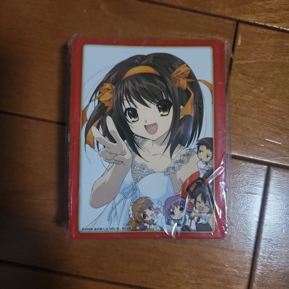 The Melancholy Of Haruhi Suzumiya Card Sleeve Japan Anime - Photo 1/1