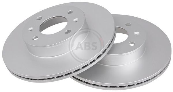 2X A.B.S. Bremsscheibe 17725 FüR Hyundai Kia-image
