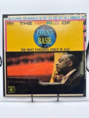 Count Basie World of Count Basie 3LP Jazz Box Set Roulette Records Big Band