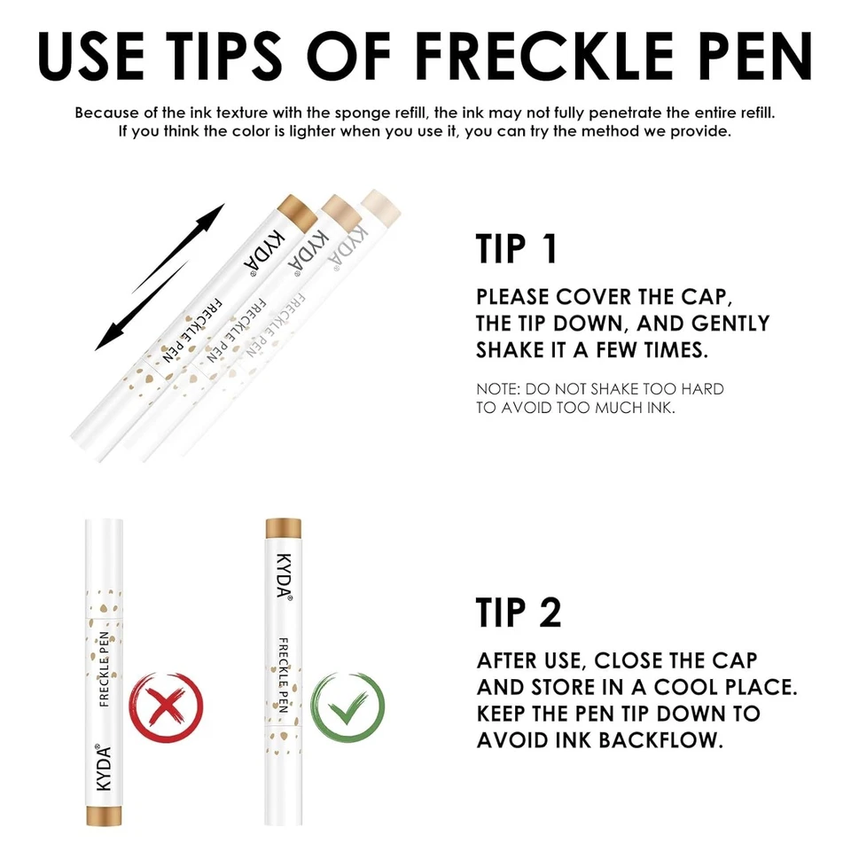 Waterproof Freckle Pen in 2 Shades: Long-Lasting Natural Finish for Every Day - Image 4 of 4