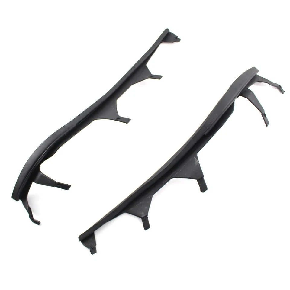 For BMW E46 325i 2002-2005 Set of Left & Right Upper Headlight Cover Strips Pair — 第 2/4 张图片