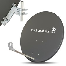 ZEHNDER 80cm ALU Aluminium Satelliten SAT Spi...