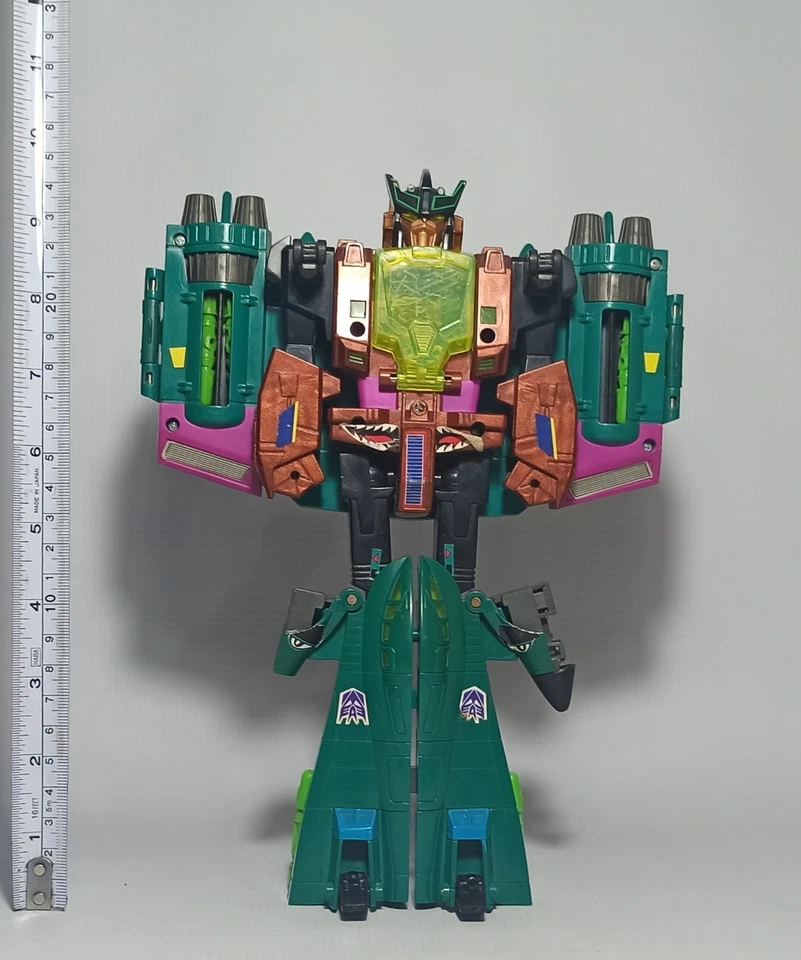 HASBRO VTG 1992 TRANSFORMERS G1 EUROPEAN PREDATORS SKYQUAKE 100% COMPLETE ROBOT - Image 3 of 4