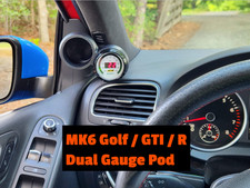 Mk6 Volkswagen Gti R Dual Gauge Pod High Temp Asa