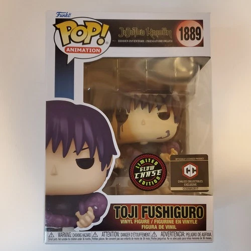 Funko Pop! Vinyl: Jujutsu Kaisen - Toji Fushiguro (Chase) (Glow) - Chalice...