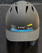 Champro HX Gamer Baseball Batting Helmet Black Size Large-Senior