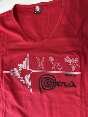 Women s Nazca Lines Peru T-shirt Size L