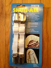 4 METAL CLASP BED SHEET GRIPPERS FASTENERS HOLDERS STRAPS ELASTIC SUSPENDER MASK