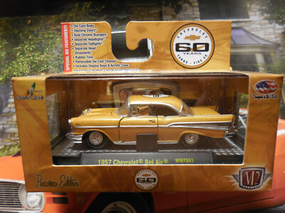 2015 M2 Machines 1957 Chevrolet Bel Air WMTS01 15-11 60 Years