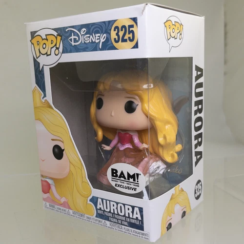Funko POP! Disney Princesses Figure - AURORA (Glitter) #325 (Excl) *NON-MINT*