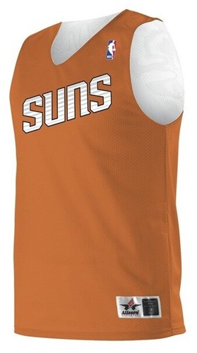 ADULT REVERSIBLE MESH JERSEY, TWO COLOR SLIM SHOULDER w/NBA OFFICIAL LOGO, S-2XL - Picture 13 of 31