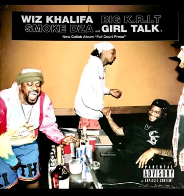 Wiz Khalifa - Full Court Press LP with Smoke DZA Big K.R.I.T. and Girl Talks