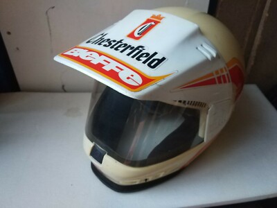 Casco Bieffe da motocross/Enduro anni '80s Chesterfield Parigi Dakar, no  Arai , | eBay