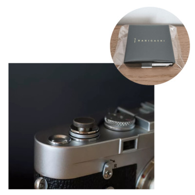 Leica Brass Soft Release Button Shutter Button S SIZE Handmade Japan Nanigashi