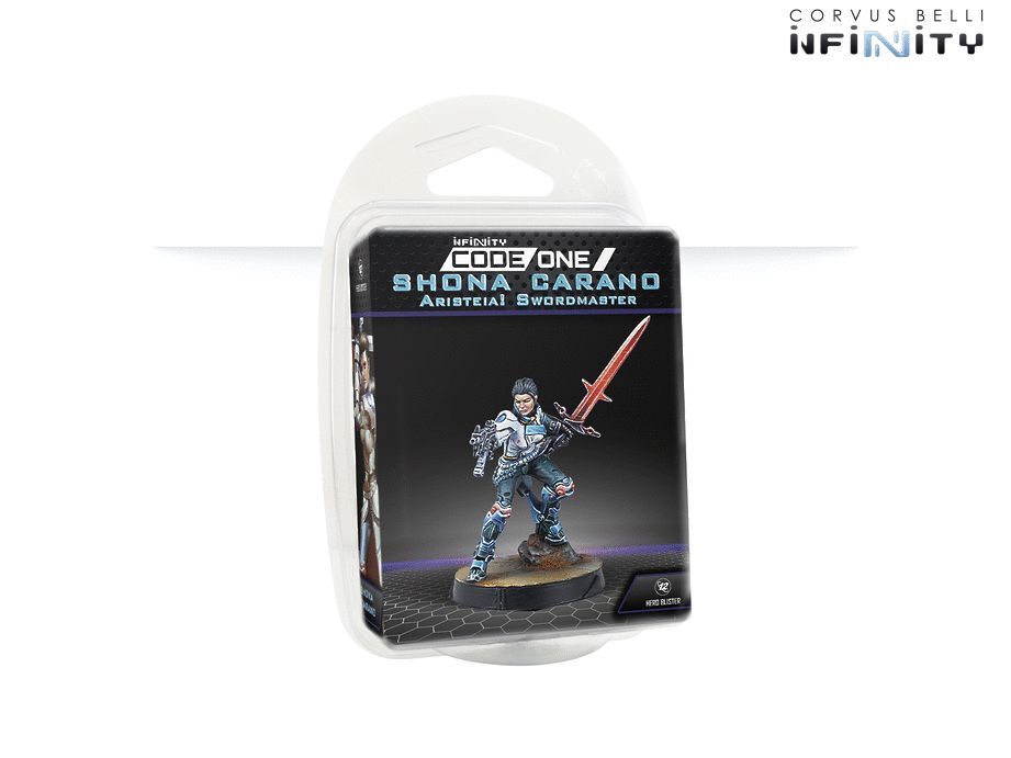 Thumbnail - Infinity Panoceania Shona Carano Aristeia Swordmaster (submachine Gun)