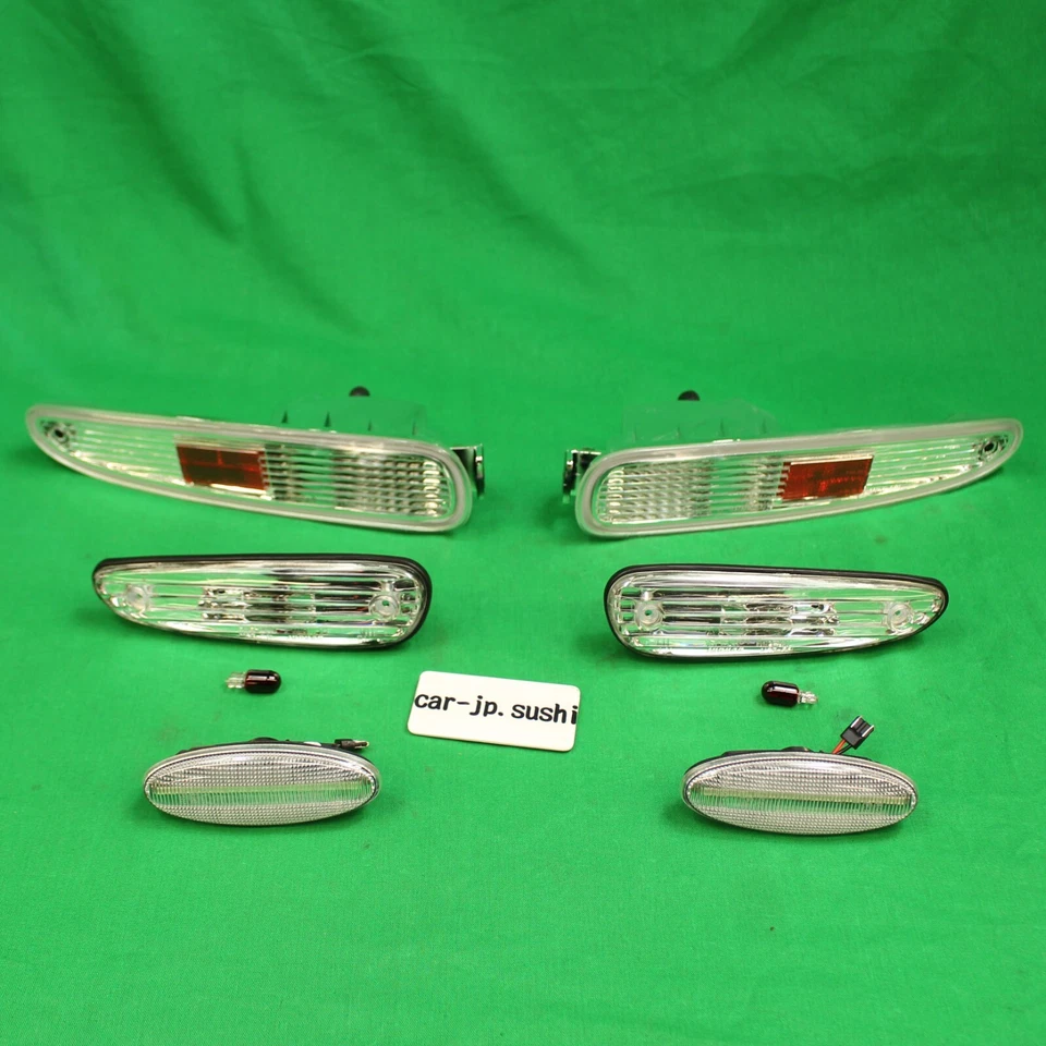 Для RX-7 FD3S бампер крыло сторона задний обратный кристально прозрачный объектив набор лампа - Изображение 4 из 4