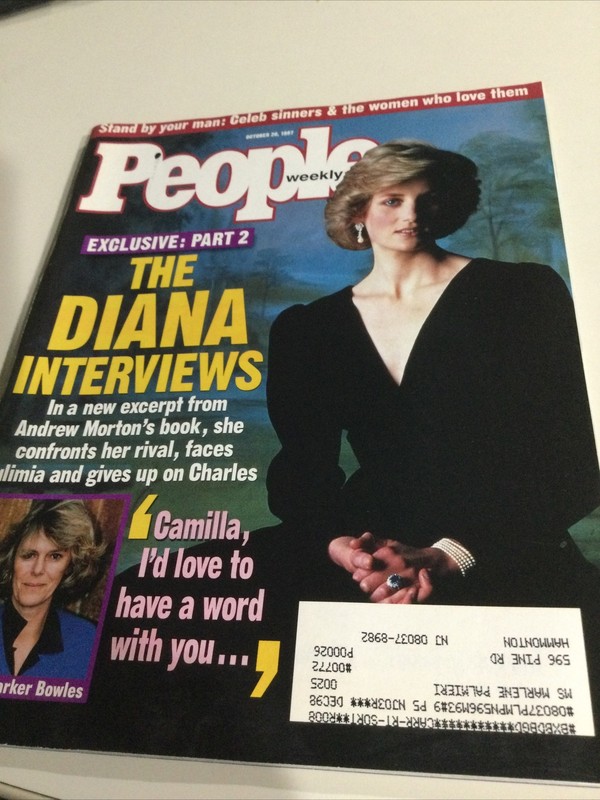 OCTOBER 20, 1997-PEOPLE WEEKLY MAGAZINE-THE DIANA INTERVIEWS PART 2