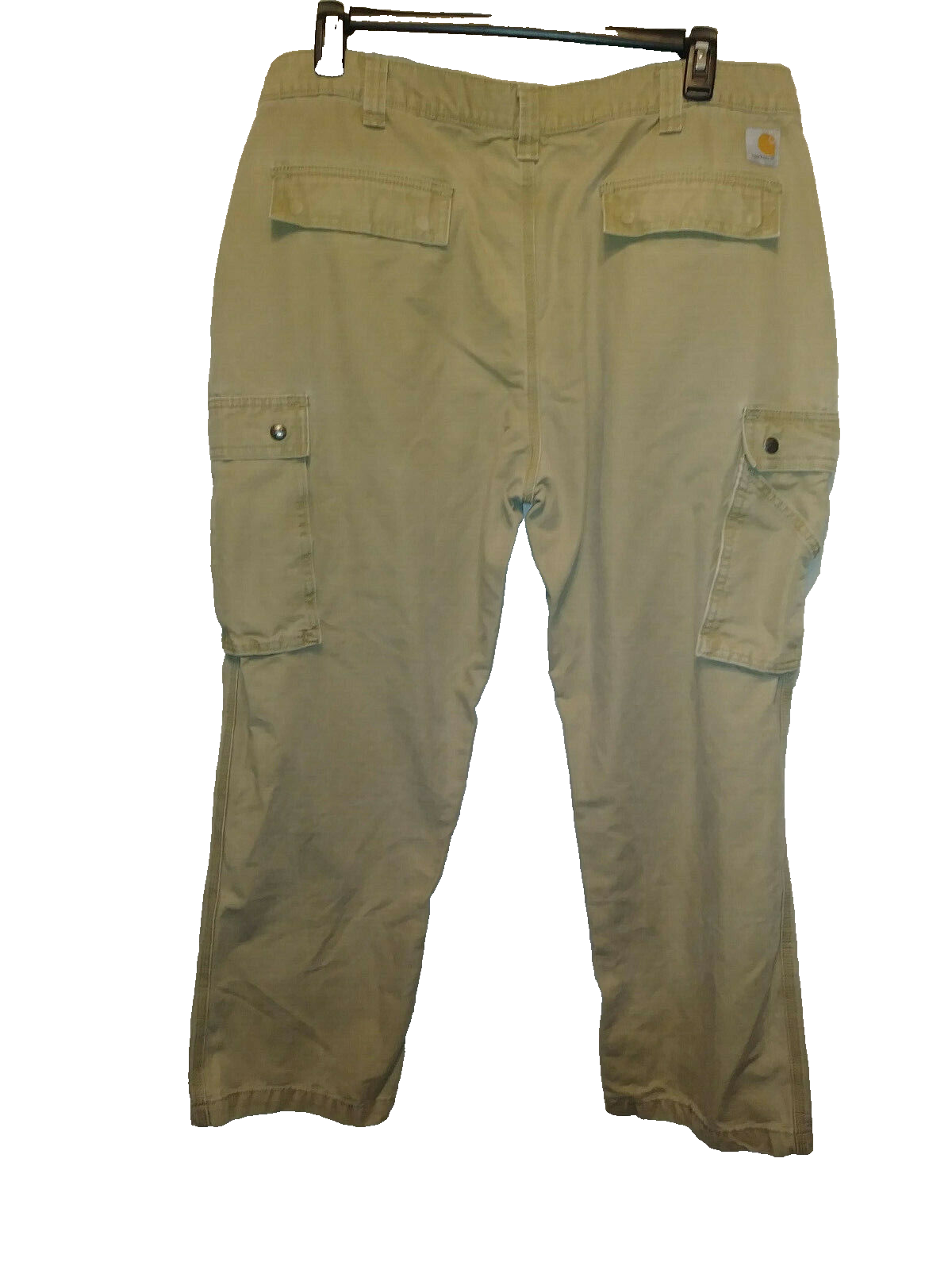 Carhartt 100% Cotton Cargo Pants Khaki 40W x 30L 42