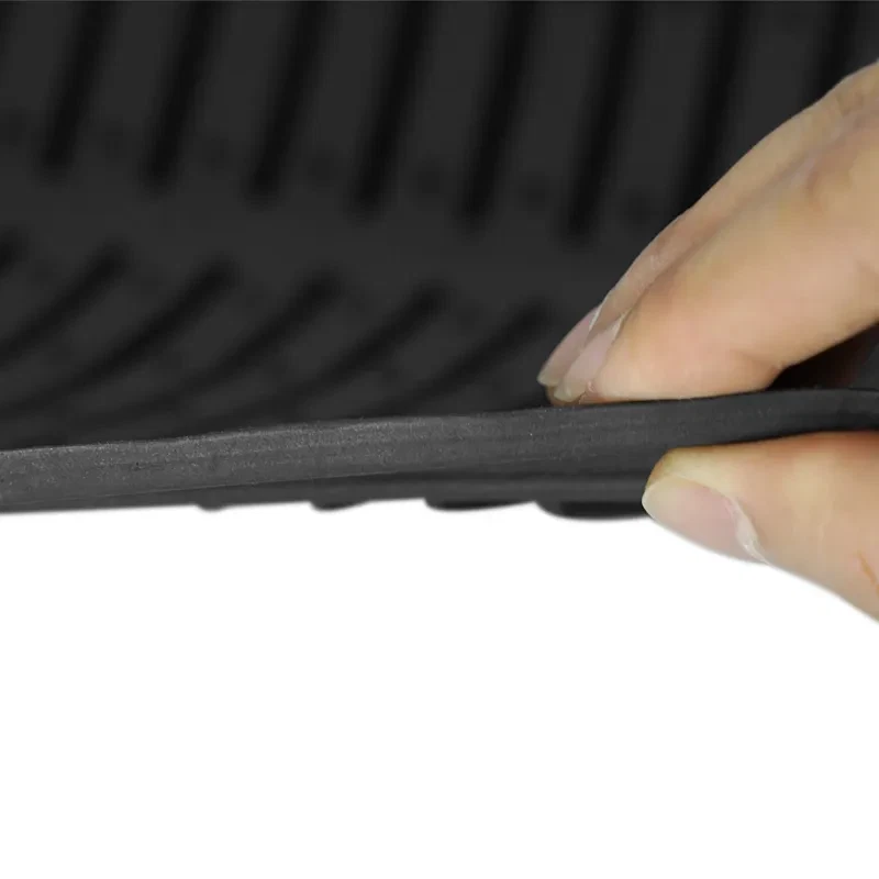 For All Mercury Floor Mats 4 PCS Black Rubber Anti Slip Heavy Duty Easy To Clean - Image 3 of 4