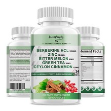 Berberine Supplement With Ceylon Cinnamon Support Immunity Function Heart Health