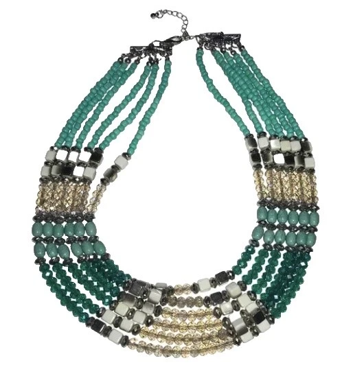 Turquoise Layered Fashion Necklaces & Pendants