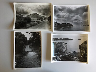 Konvolut 5 Fotos Der LUALABA in NYANGWE MANIEMA See KIVU Belgisch Kongo 1950