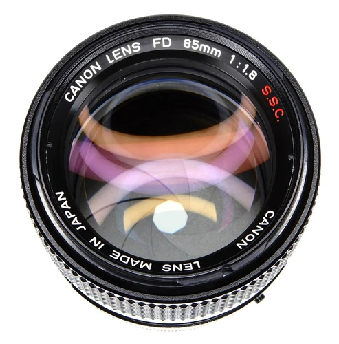 Canon FD 85mm f1.8 S.S.C.  #46116 