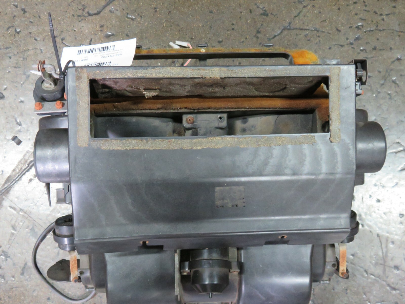 Ferrari Mondial, AC Evaporator Box, No Heater or AC Core, Used, P/N 60662300
