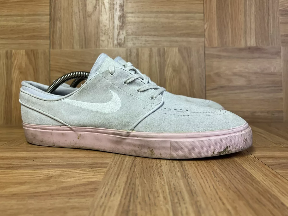 RARE Nike Zoom SB Stefan Janoski Gray Pink Bubble Gum Sz 10