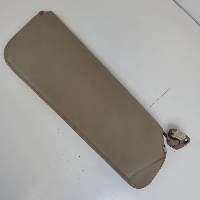 Viseira solar Chevy C/K 1500 1988-1998 passageiro lateral couro marrom fabricante de equipamento original - Imagem 2 de 4