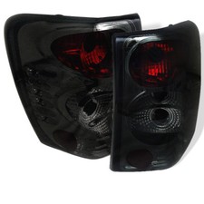 Fit Jeep 99-04 Grand Cherokee Smoke Euro Style Rear Tail Lights Brake Lamp Set