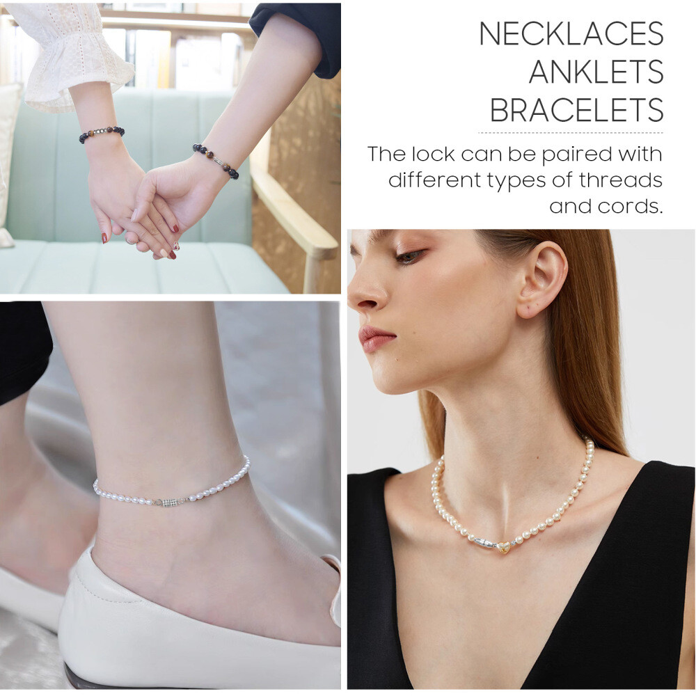 40pcs Brass Screw Type Clasps Bracelet Necklace Clasps Jewelry Making eBay