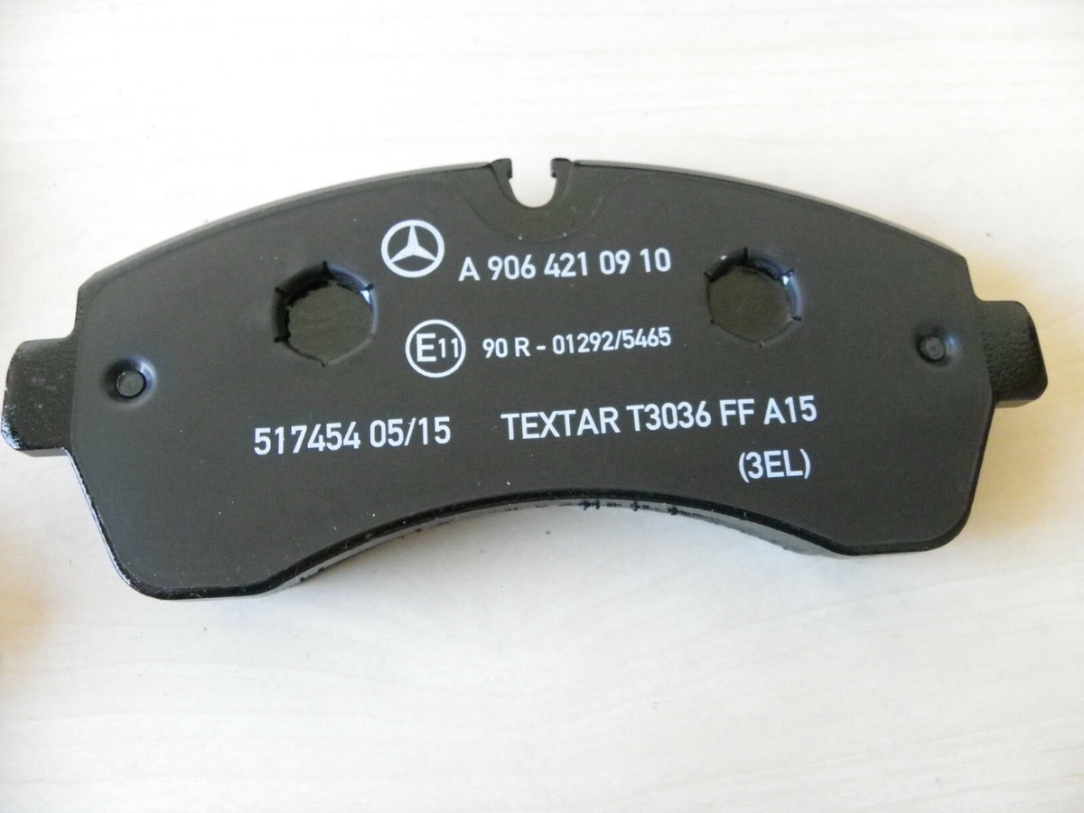 Original Mercedes Benz Sprinter Satz Bremsbelag A9064210910 Klötze  