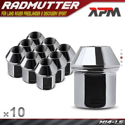 10x Radmutter für Land Rover Freelander 2 Discovery Sport Range Rover Evoque